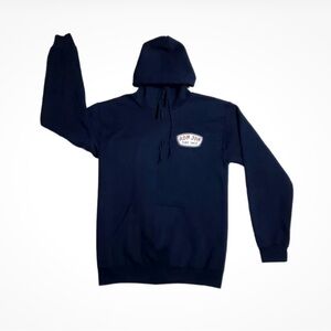 Ron Jon Cocoa Beach FL Distressed Trusty Badge Pullover Hoodie